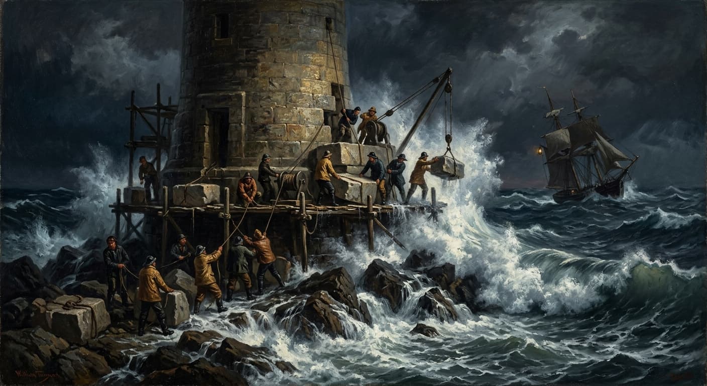 The Monolith of the North Sea: How the Bell Rock Lighthouse Defied the Ocean