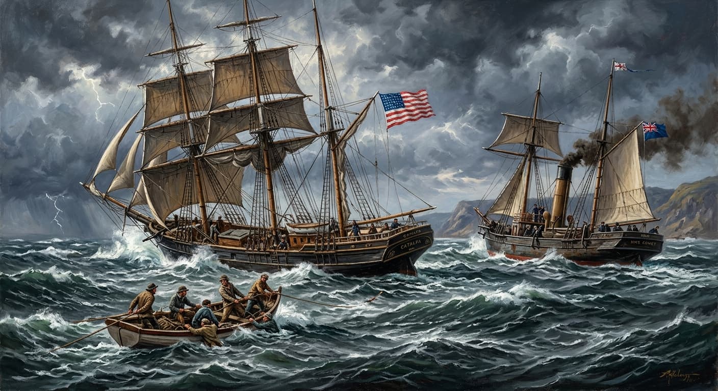 The Catalpa Rescue: The Audacious 19th-Century Heist That Humiliated an Empire