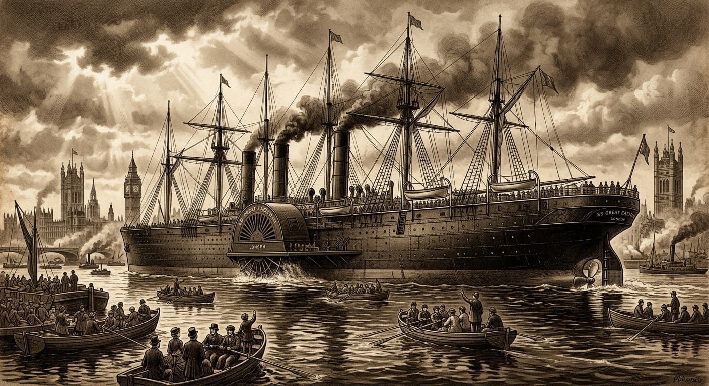 The Leviathan That Broke Its Creator: The Cursed Triumph of the SS Great Eastern