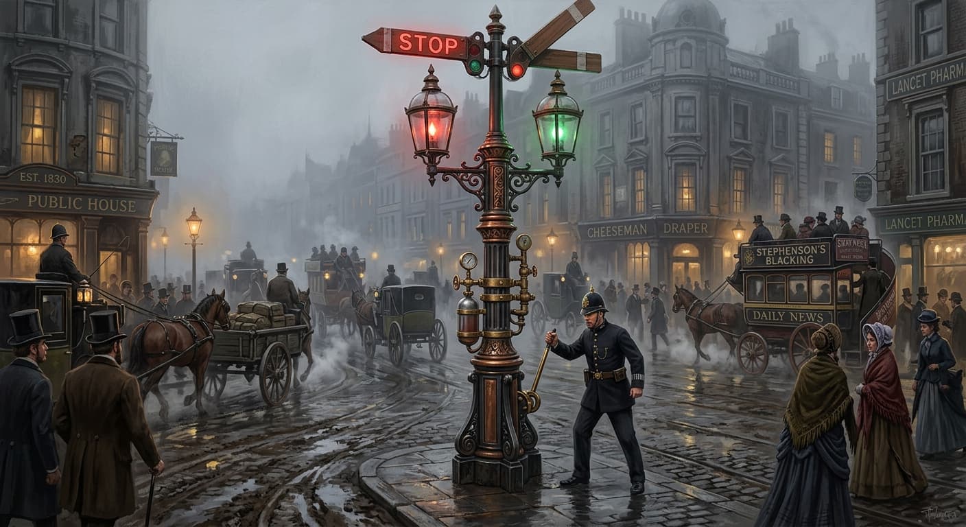 The Exploding Traffic Light: How Victorian London's First Stop Signal Ended in Disaster