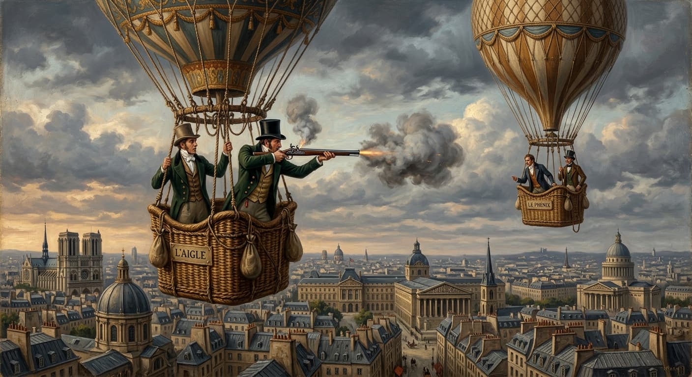 Death from Above: The Absurd and Fatal Hot Air Balloon Duel of 1808