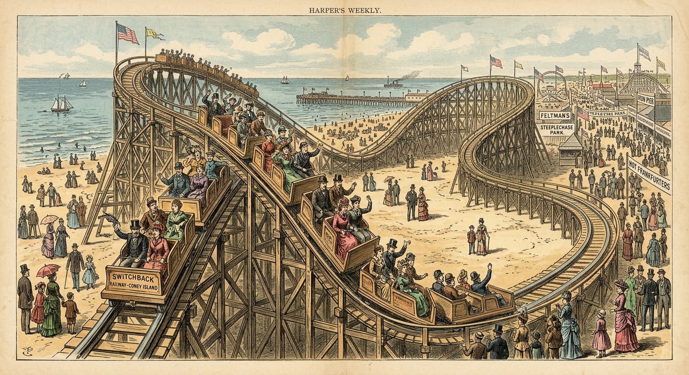 The Gravity Ride to Salvation: How a Sunday School Teacher Invented the Roller Coaster to Save America from Sin
