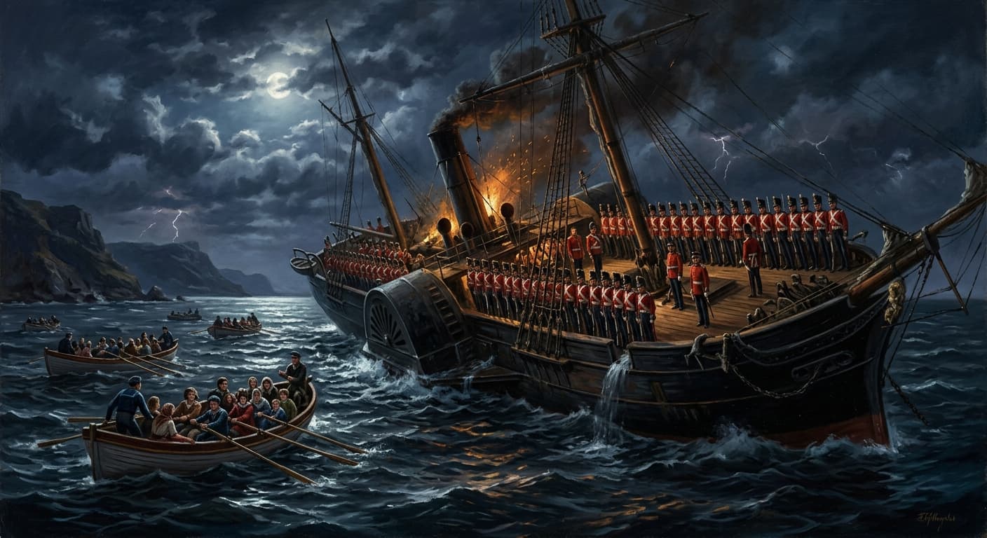 The Ship That Stood Still: How the Tragedy of the HMS Birkenhead Birthed the Ultimate Maritime Code