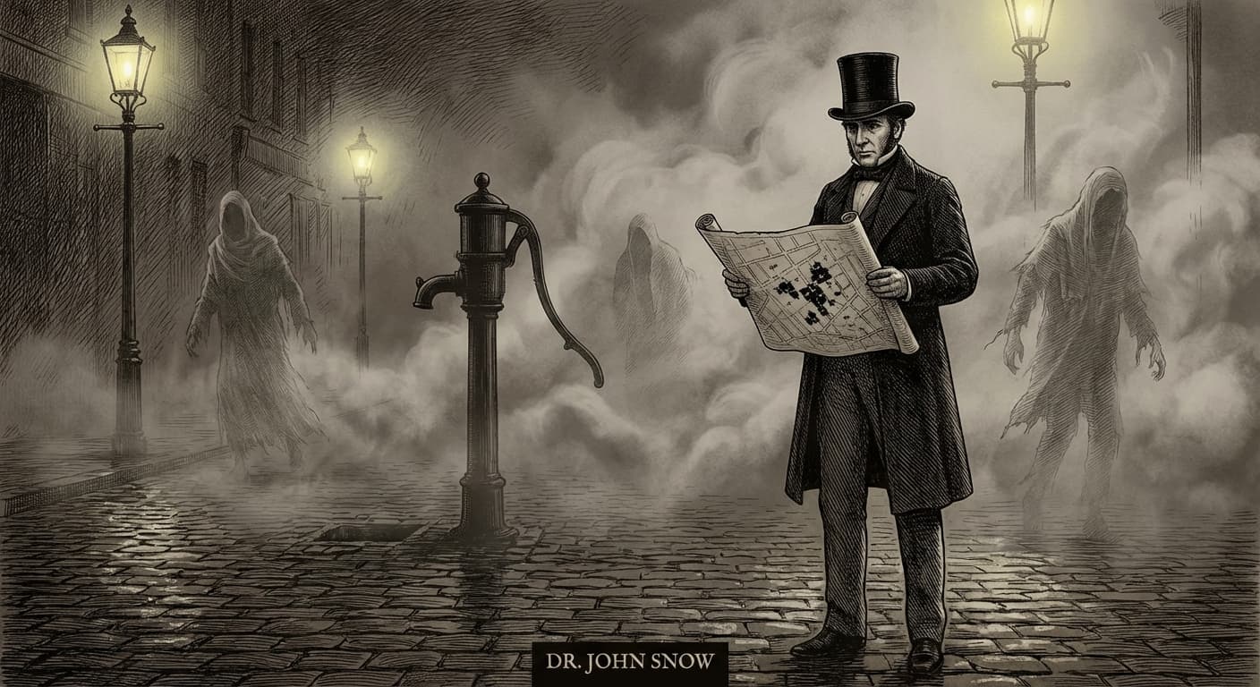 The Map That Stopped a Killer: How John Snow Solved the Mystery of Cholera
