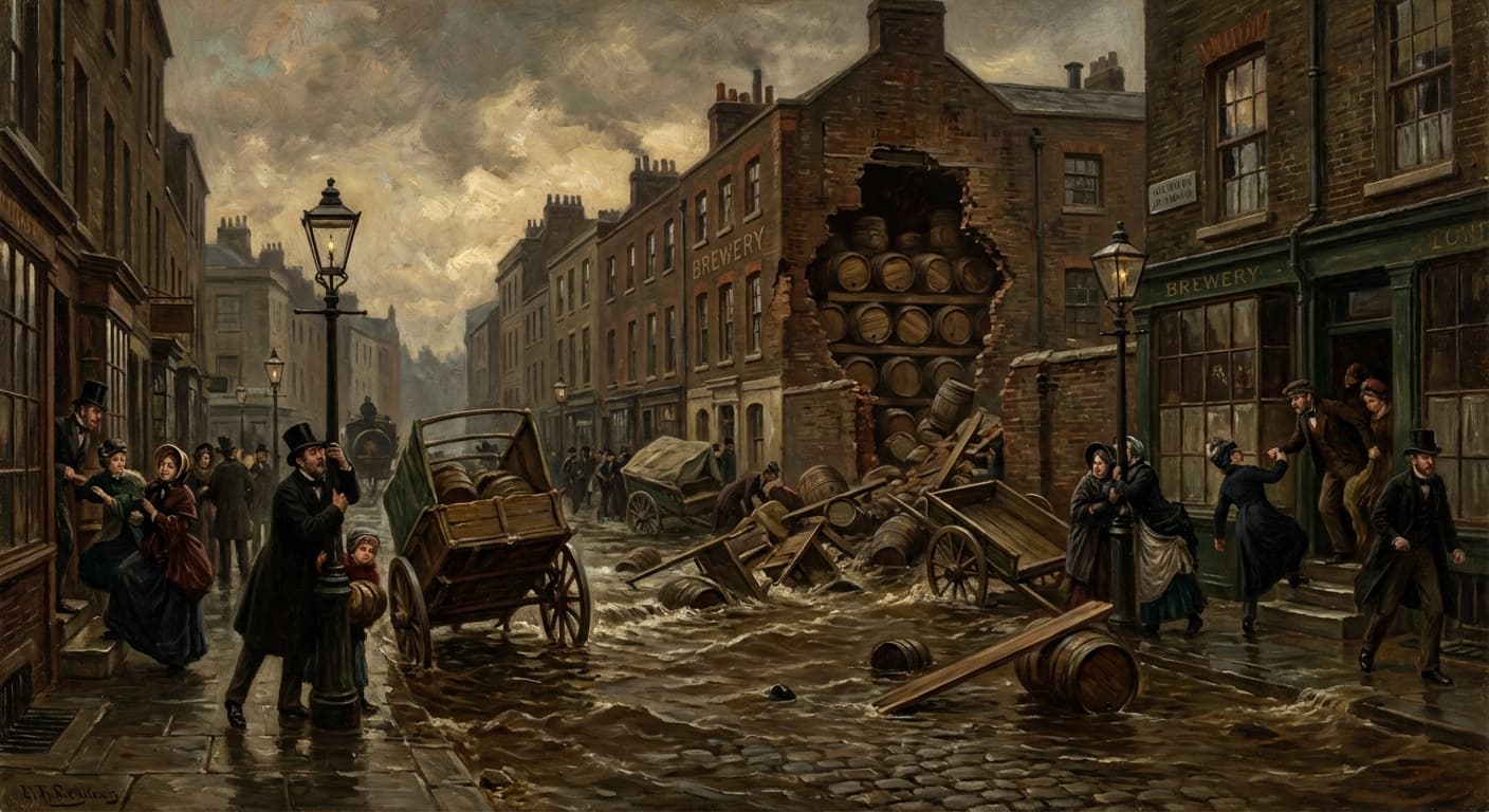The Day London Drowned in Beer: The Bizarre Tragedy of 1814