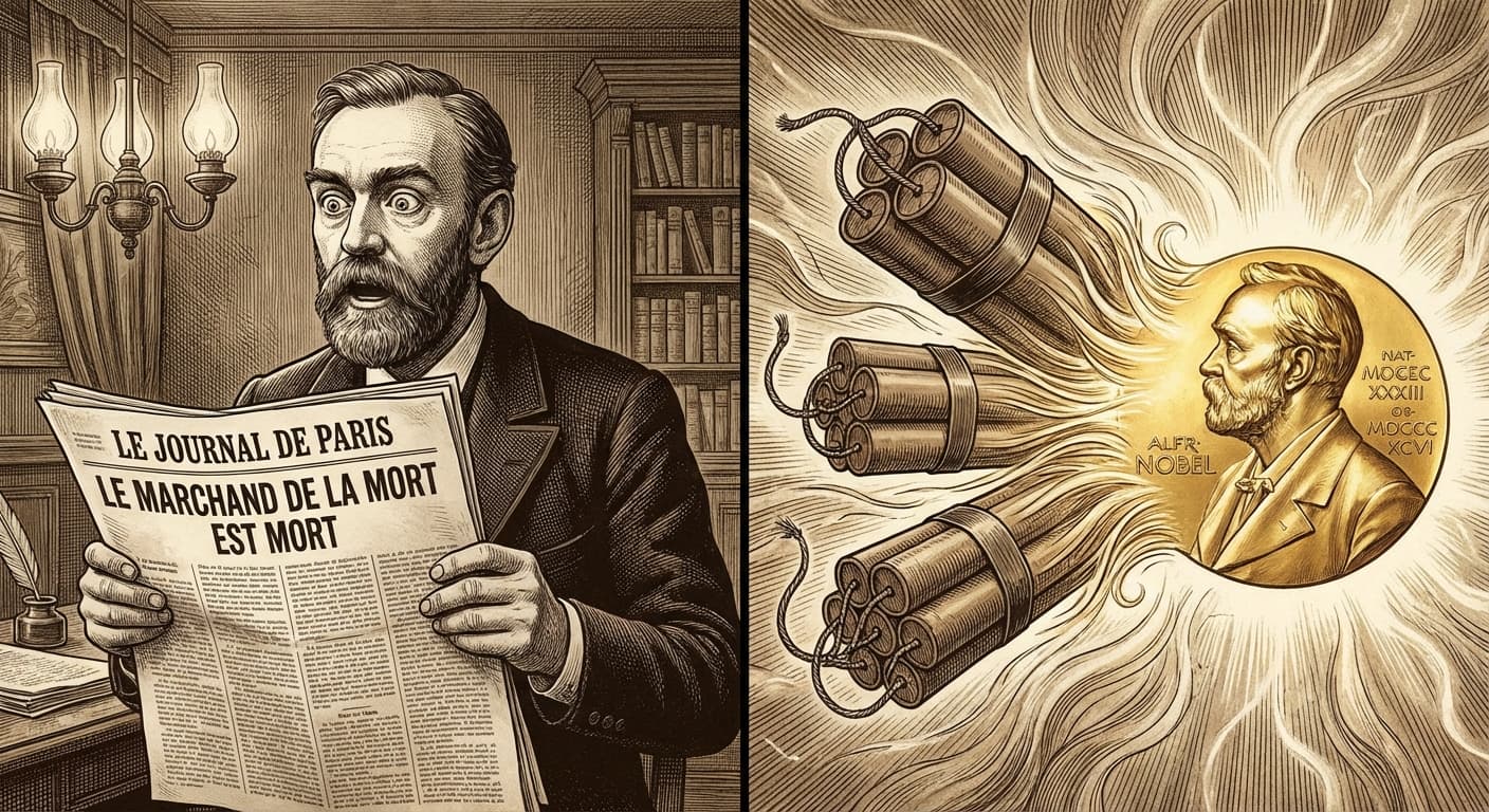 The Merchant of Death Who Bought Peace: How a Premature Obituary Created the Nobel Prize