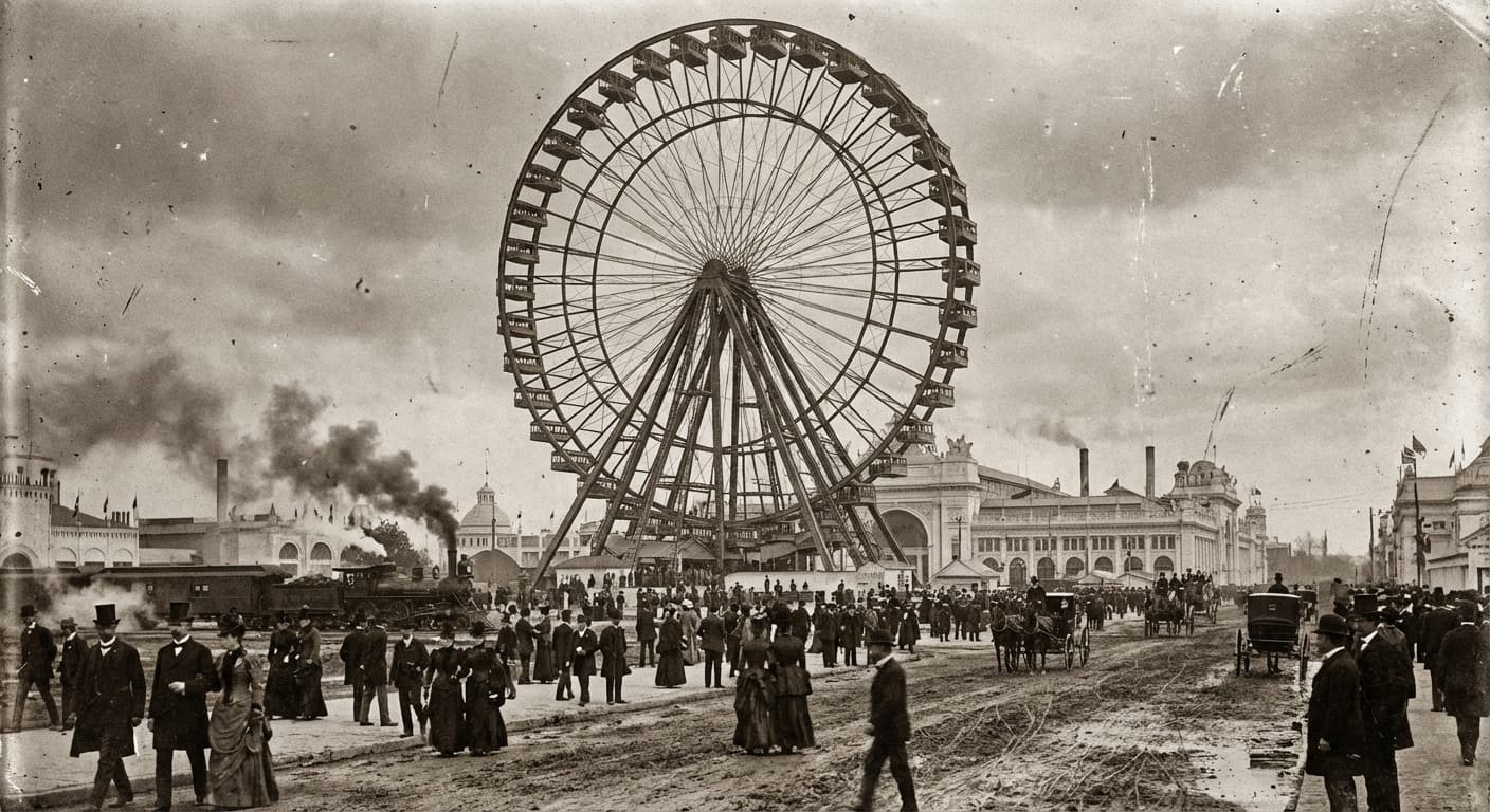 The Wheel That Challenged Paris: The High-Stakes Engineering of the Original Ferris Wheel