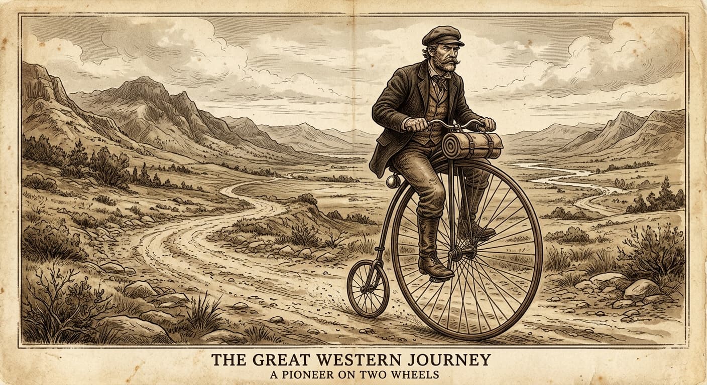 The Penny-Farthing Pioneer: How Thomas Stevens Bicycled Around the World