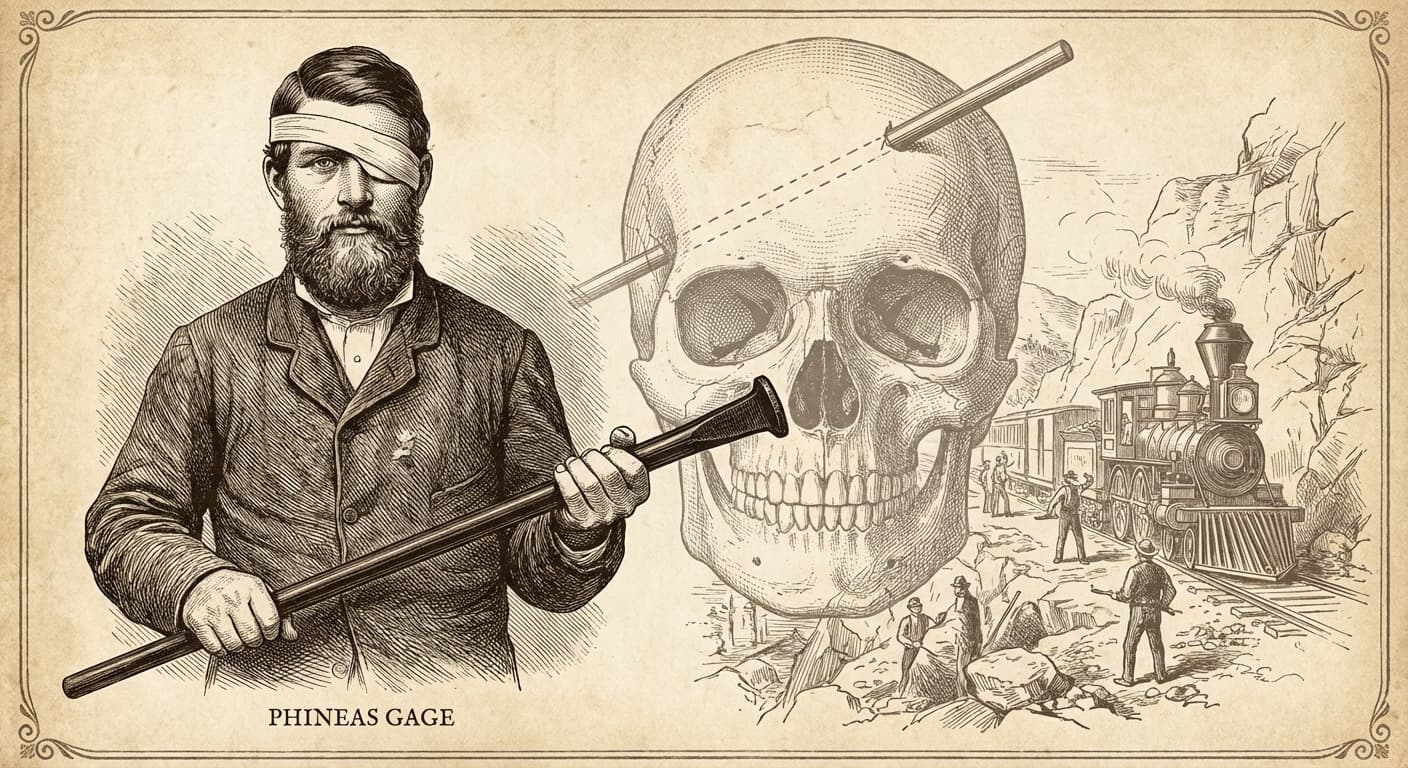 The Man Who Survived the Impossible: Phineas Gage and the Birth of Neuroscience