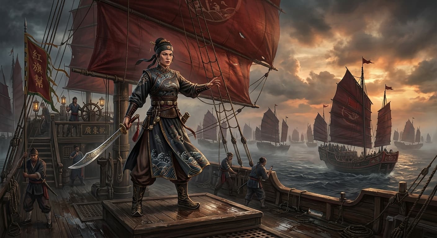 The Pirate Queen Who Brought Empires to Their Knees: The Unbeatable Armada of Zheng Yi Sao