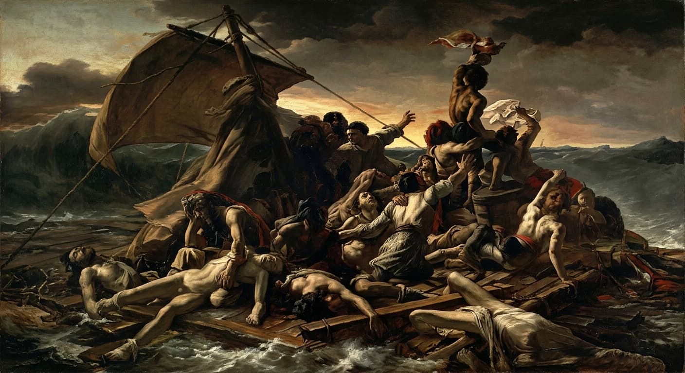 The Raft of the Medusa: The Incompetence, Cannibalism, and Cover-Up That Shocked 19th-Century France