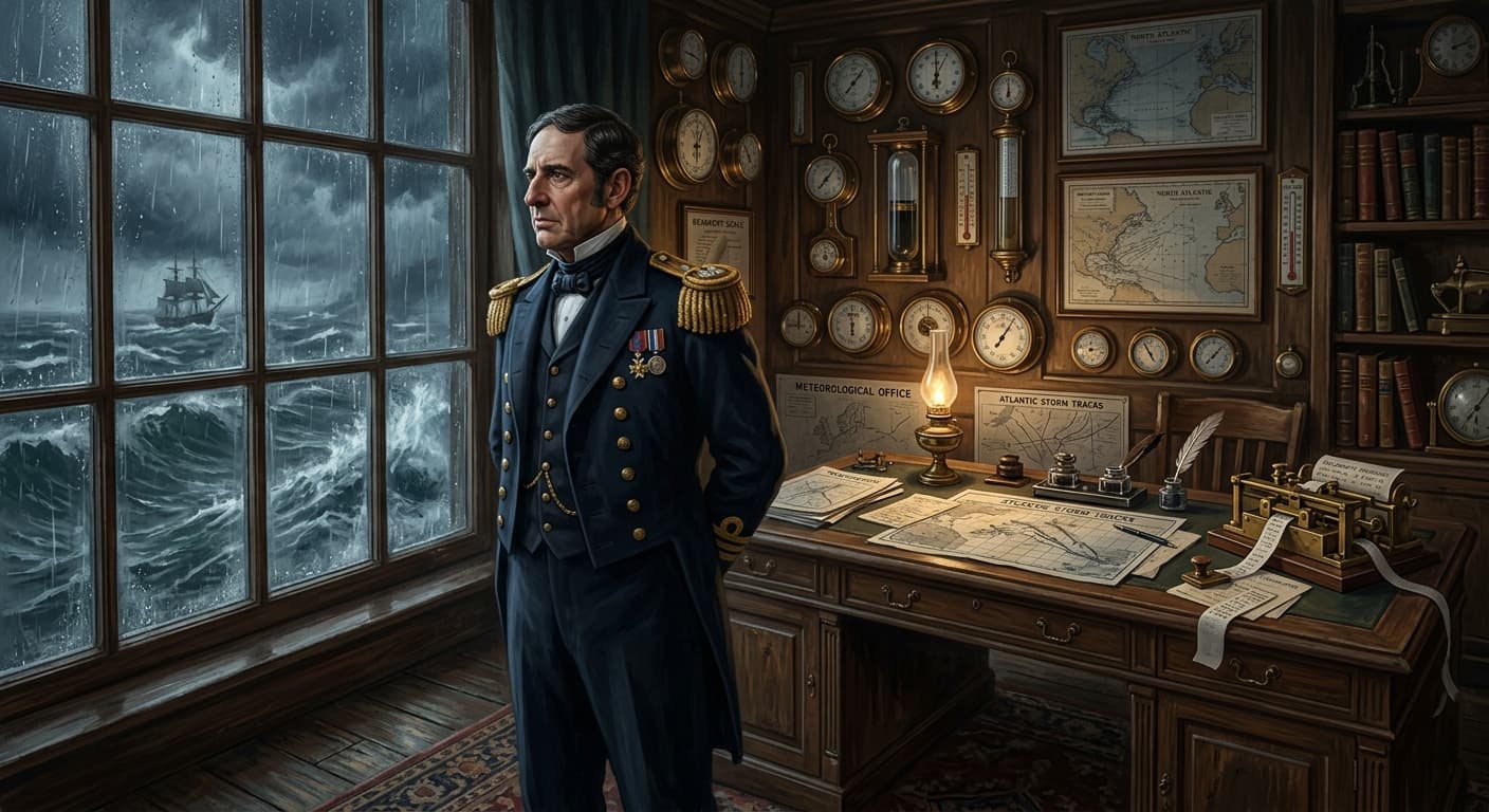 The Captain Who Tamed the Sky: Robert FitzRoy and the Tragic Birth of the Weather Forecast