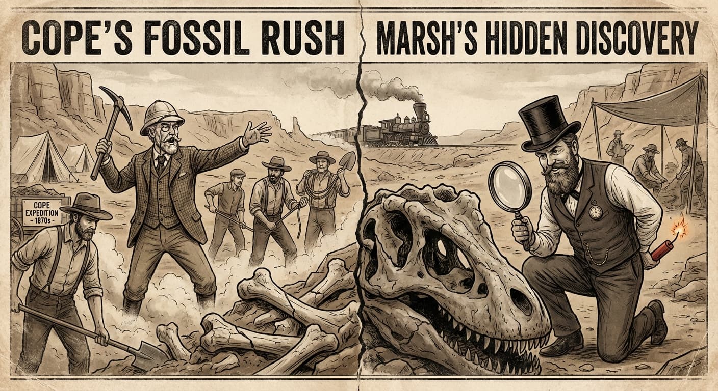 The Bone Wars: The Petty Feud That Gave Us the Dinosaurs