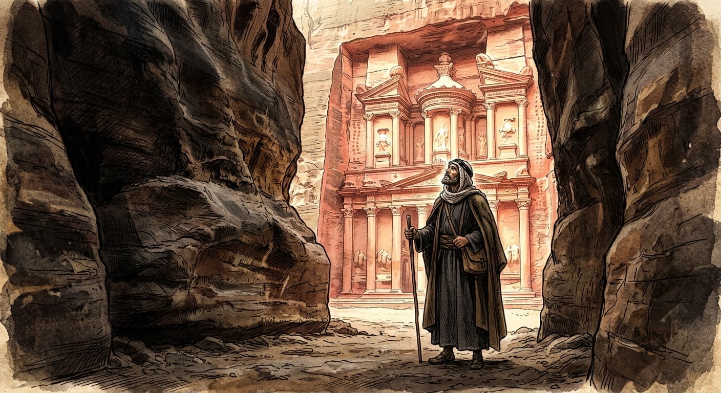 The City of Rose and Stone: How a Master of Disguise Unveiled the Lost Marvel of Petra
