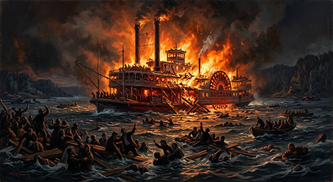 The Forgotten Tragedy of the Sultana: How the Deadliest Shipwreck in American History Was Lost to Time