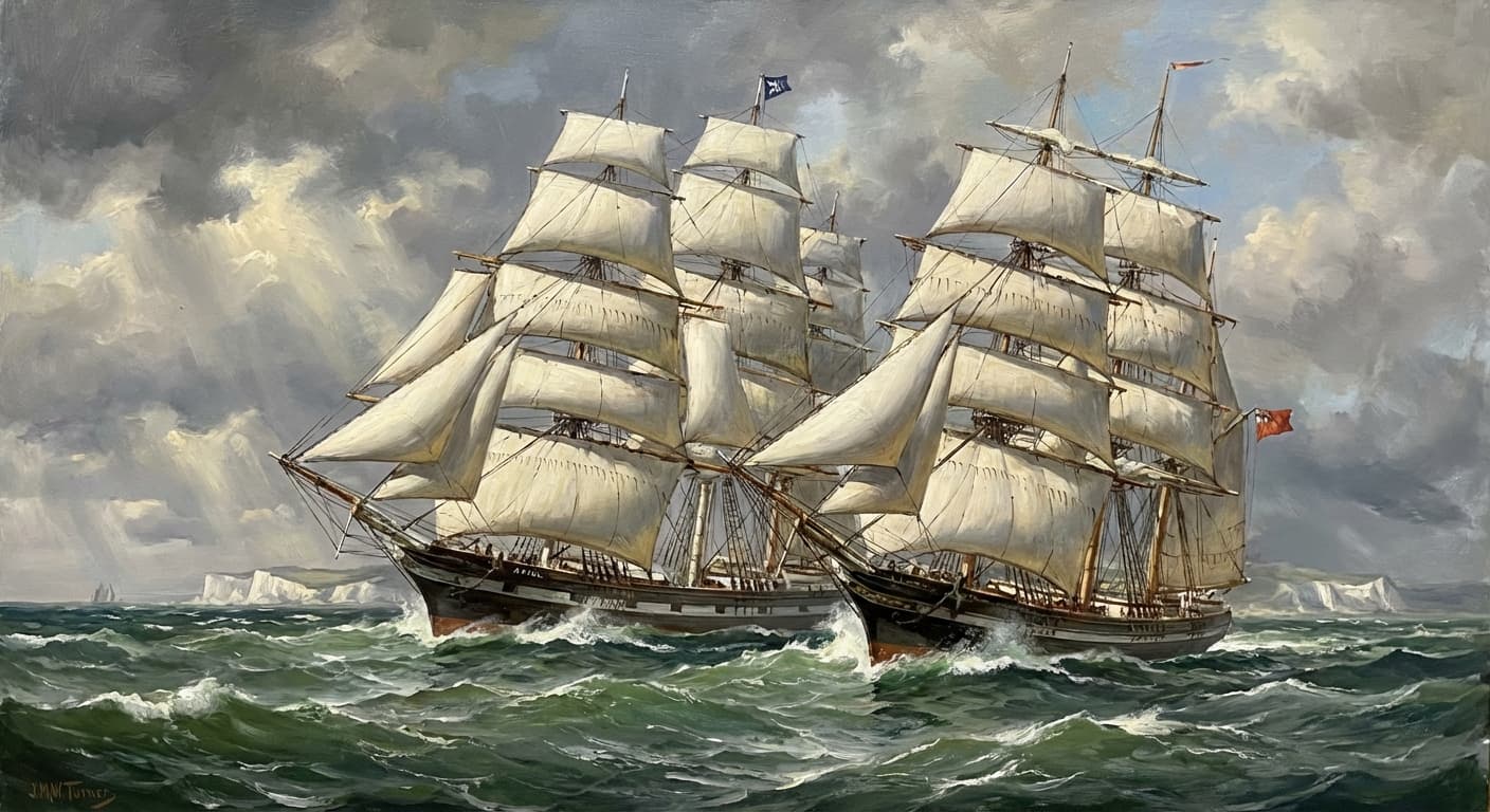 The Great Tea Race of 1866: The Last Golden Days of the Clipper Ship