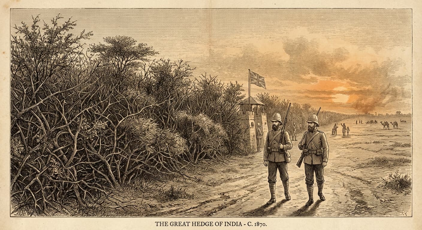 The Green Wall of the Raj: The Forgotten Story of the Great Hedge of India