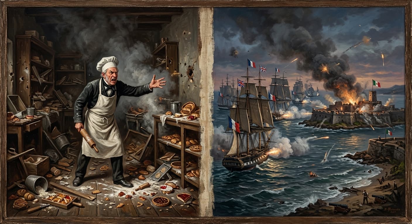 The Pastry War: How a Ruined Bakery Sparked an International Conflict