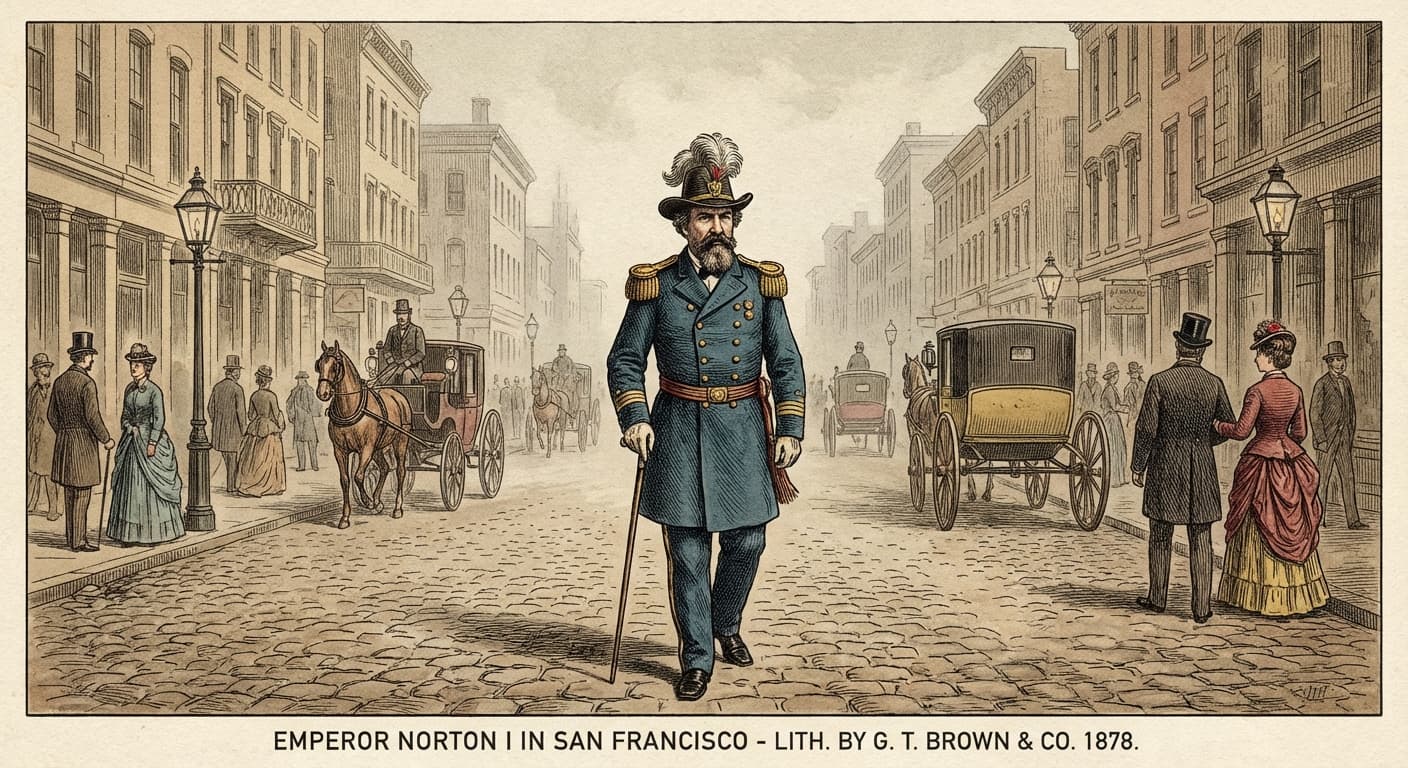 The Pauper Who Became Emperor: The Curious Reign of Joshua Norton