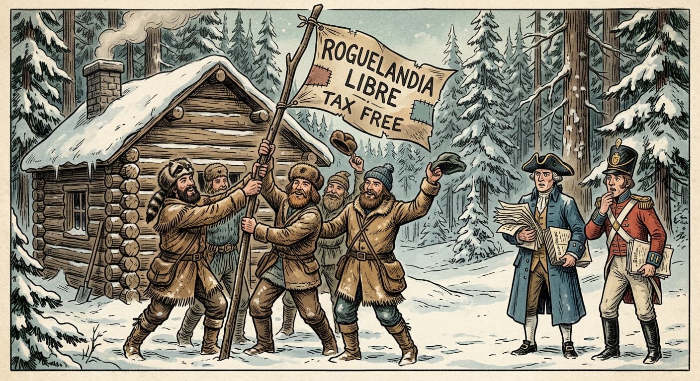 The Micro-Nation Born of a Typo: The Absurd and Forgotten Republic of Indian Stream