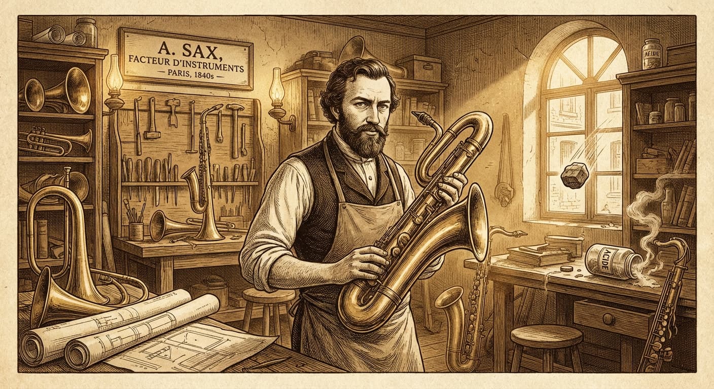The Unkillable Adolphe Sax: The Chaotic Life Behind the Smooth Sound