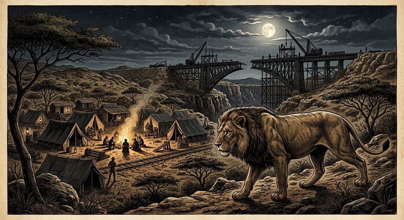 The Ghost and the Darkness: How Two Man-Eating Lions Brought the British Empire to a Standstill