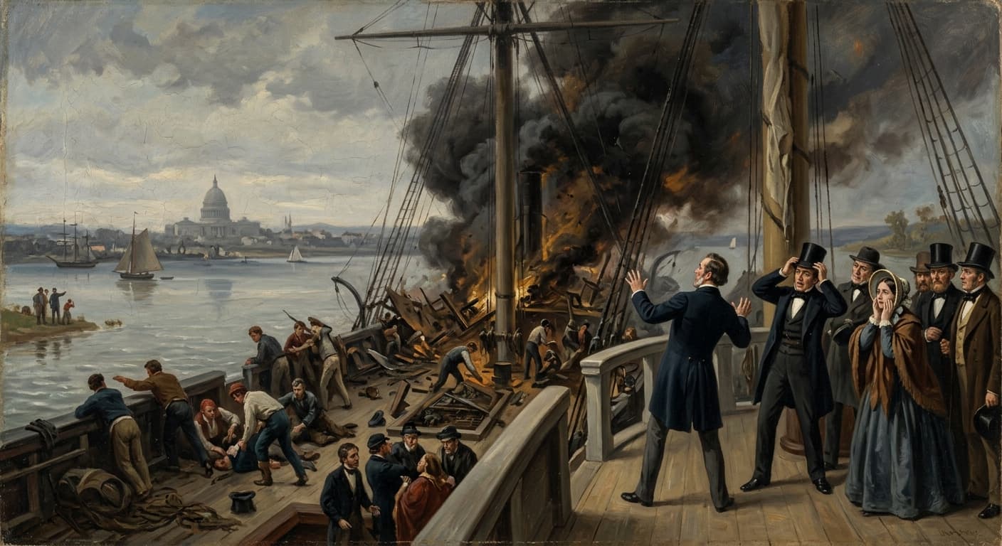 The Cruise of Death: How a Presidential PR Stunt Aboard the USS Princeton Altered American History