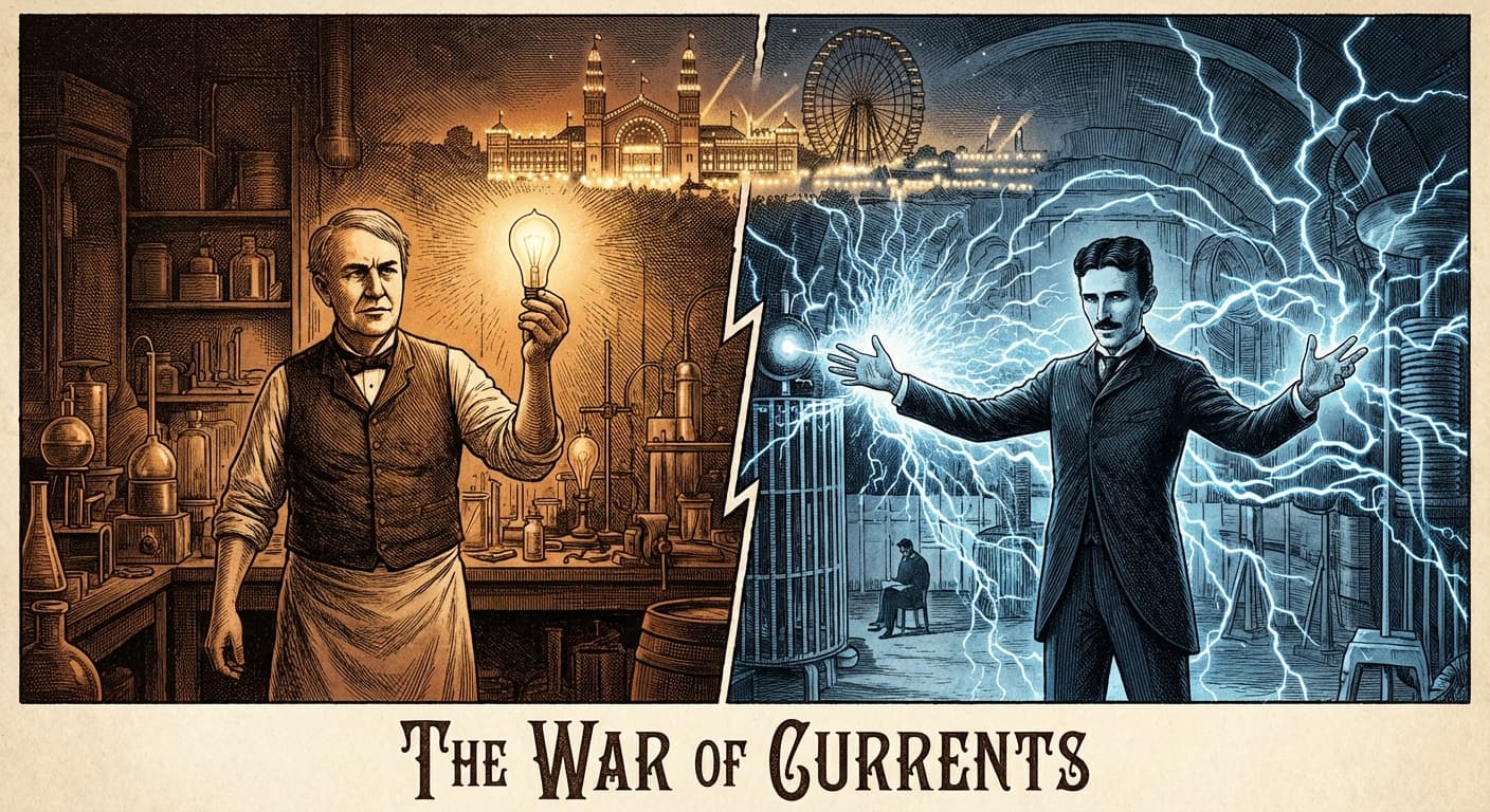 When Titans Clashed: The Electrifying War of the Currents