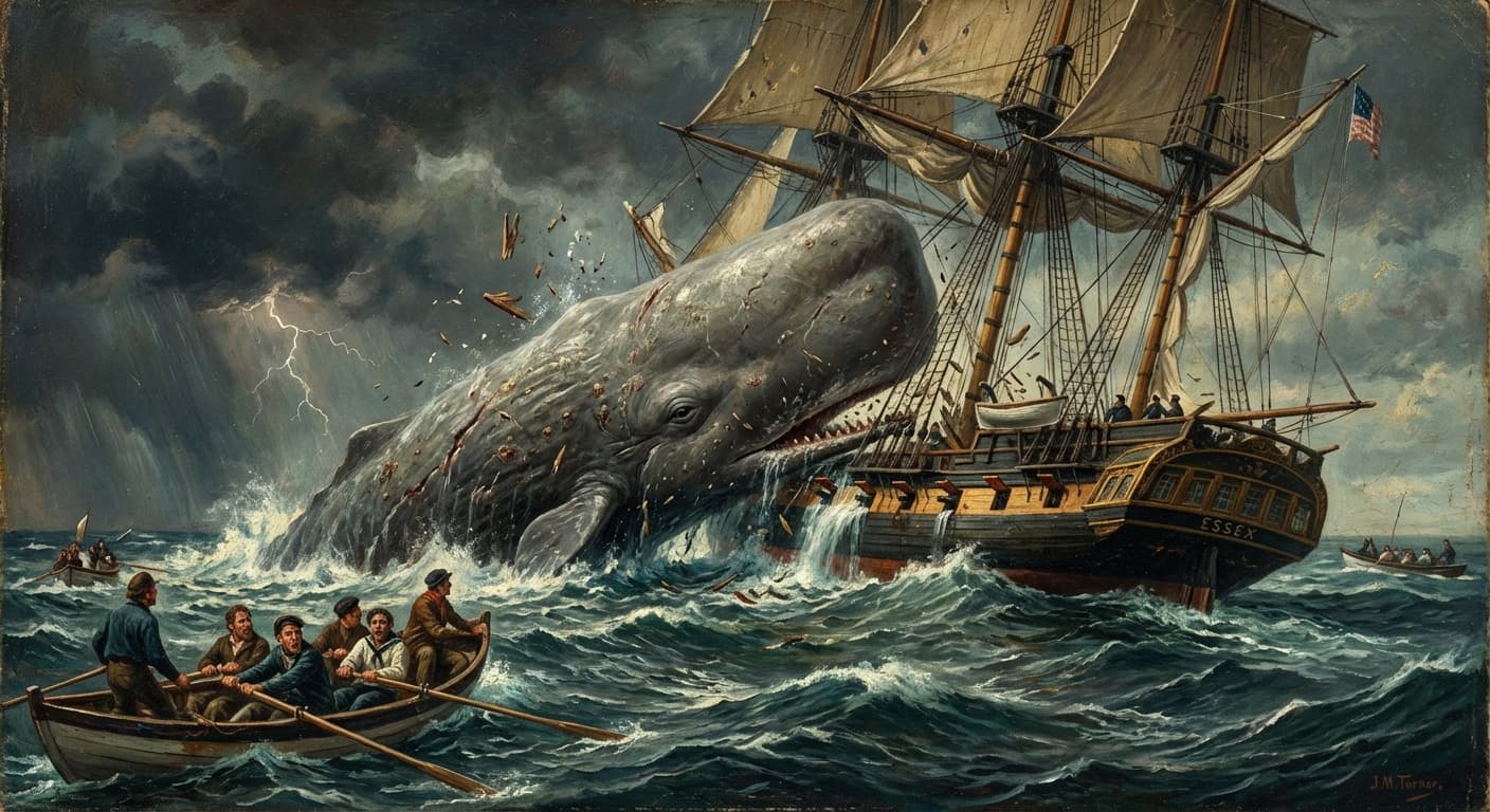 The Wrath of the Leviathan: The Harrowing True Story of the Whaleship Essex